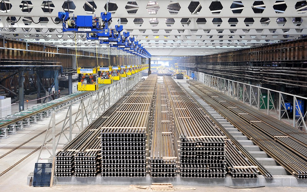 Rail handling sysyem already commissioned in ArcelorMittal Poland
